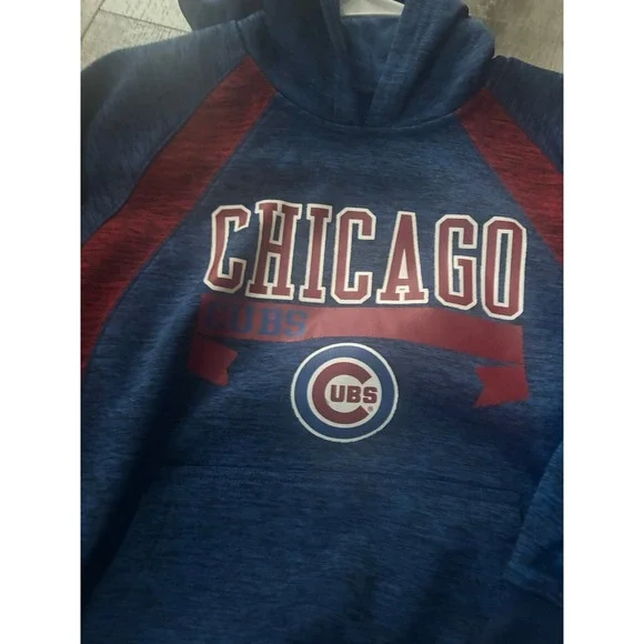 Chicago Cubs Boys Hoodie Size 8/10 Excellent Condition! - Picture 3 of 7